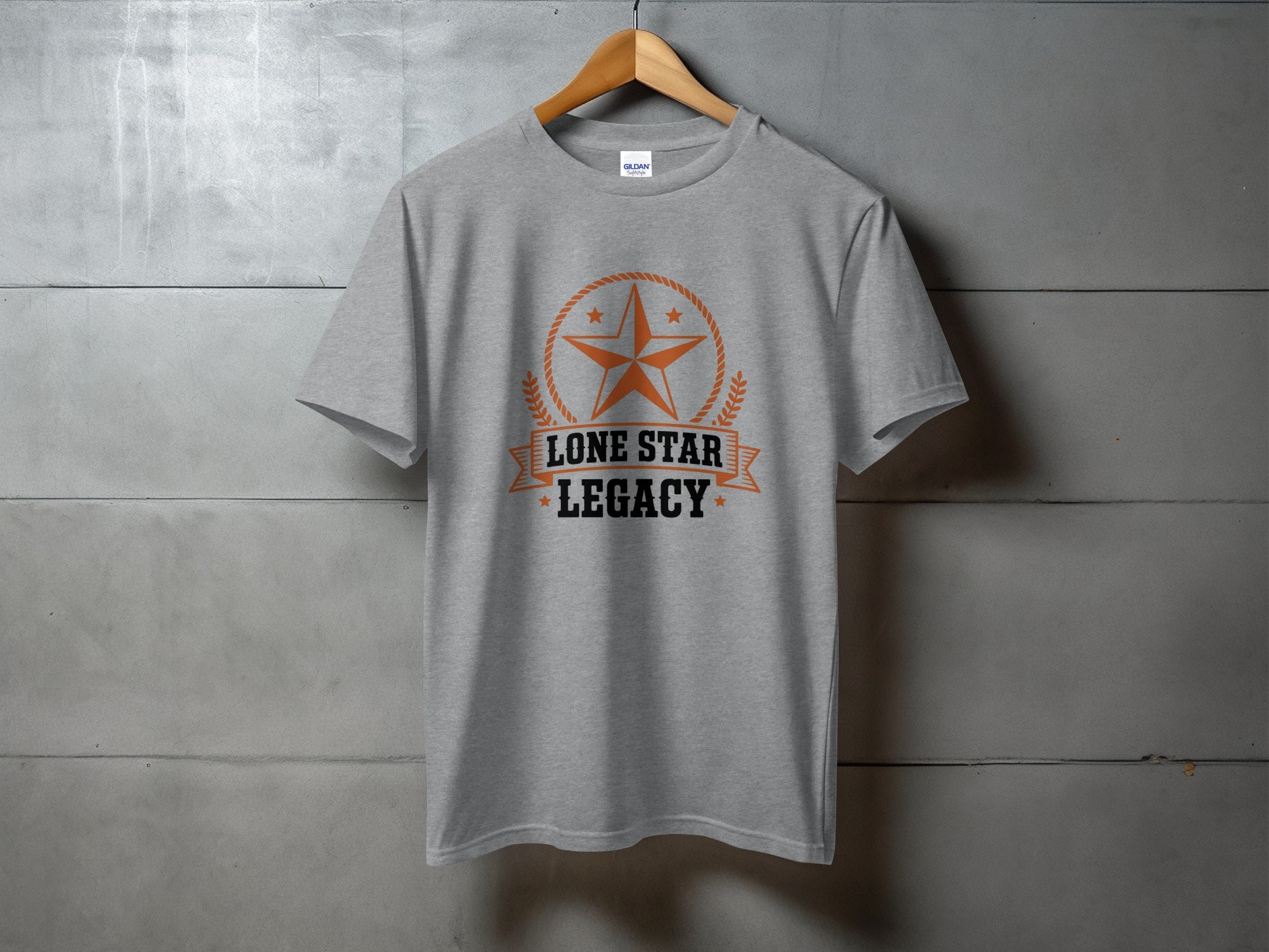 The Lone Star Legacy Graphic - vintage western tee, heavyweight cotton, Texas Dust & Denim western apparel
