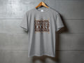 Rustic Morning Ritual - cozy western coffee tee, heavyweight cotton, Texas Dust & Denim western apparel