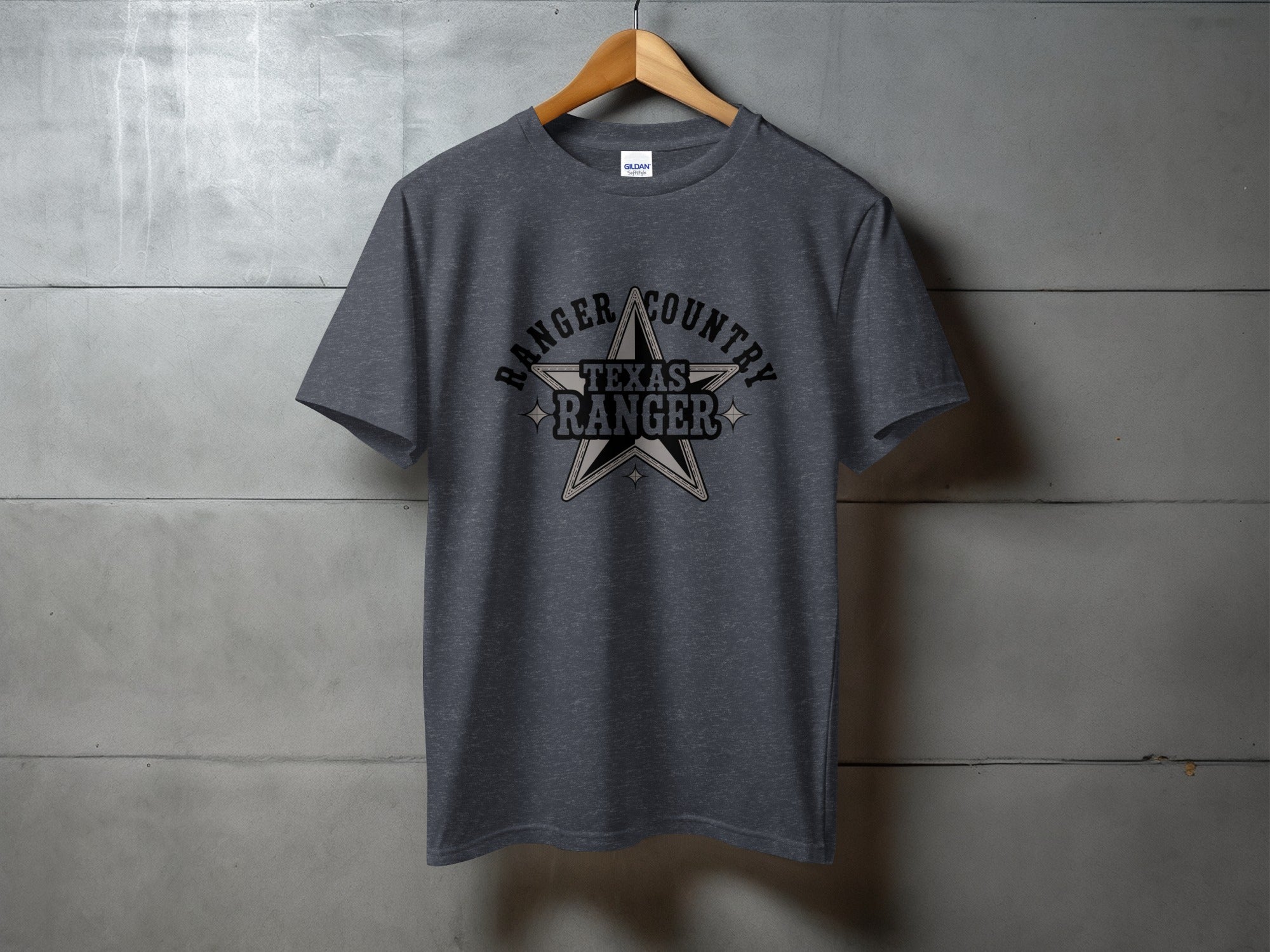Lone Star Legacy Ranger - vintage western tee, heavyweight cotton, Texas Dust & Denim western apparel