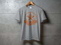Gray t-shirt with orange Lone Star Legacy graphic.
