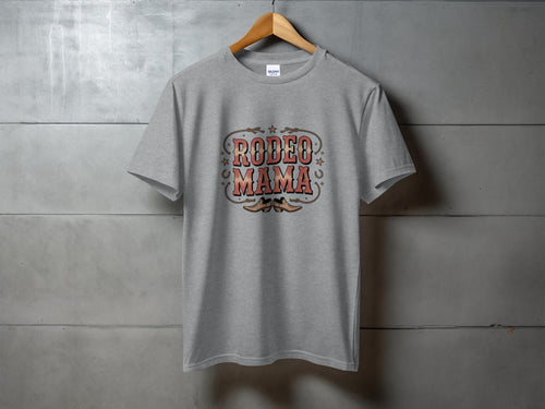 Heritage Rodeo Mama - western mom tee, heavyweight cotton, Texas Dust & Denim western apparel