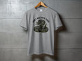 Grey t-shirt with rattlesnake and text "Don't Mess With Texas".