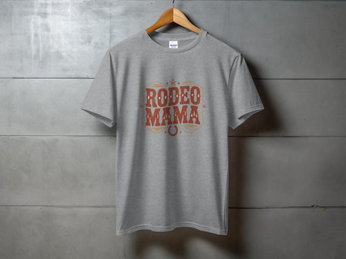 Heritage Rodeo Mama - western mom tee, heavyweight cotton, Texas Dust & Denim western apparel